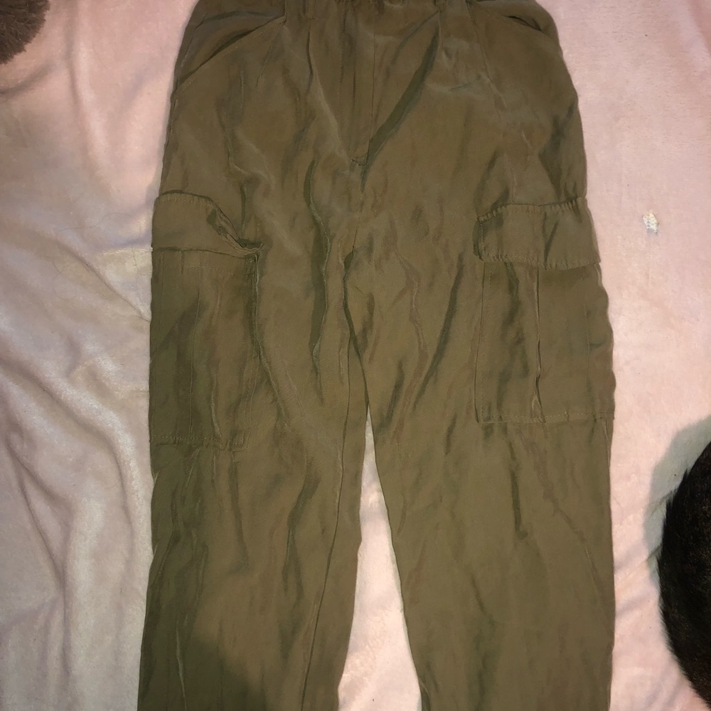 H&M Men's Khaki Cargo Pants